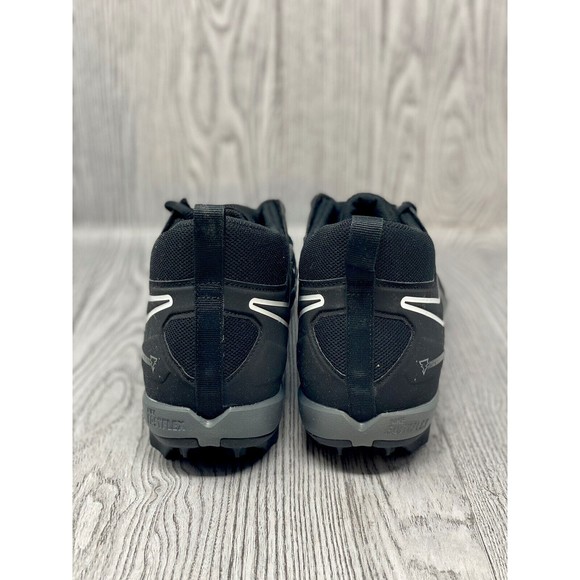 Nike Alpha Menace Varsity 3 Men\'s 14 Football Cleats Black/Grey/White CV0586-010 main image 5
